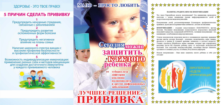 О Всемирной неделе иммунизации.